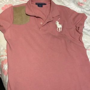 Ralph Lauren Riding Collared Shirt with Patch